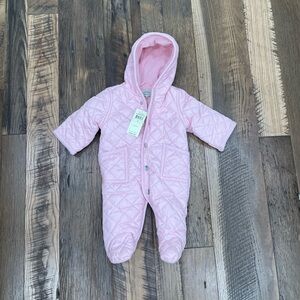 NWT Leveret Quilted baby bunting full coat girl 3mo